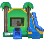 6 in 1 Tropical Bounce and Slide Combo Dry