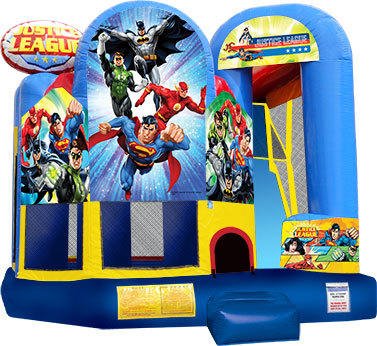 Justice Leage Bounce House Combo In Oahu