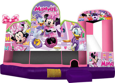 Minnie 5-in-1 Bounce House Combo