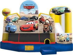 Cars 5-in-1 Bounce House Combo