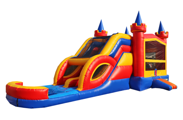 Royal Adventure Bouncer Combo Slide – Wet Use