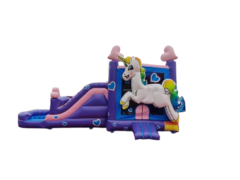 13 FT Unicorn Dual Lane Combo Bouncer Dry Slide