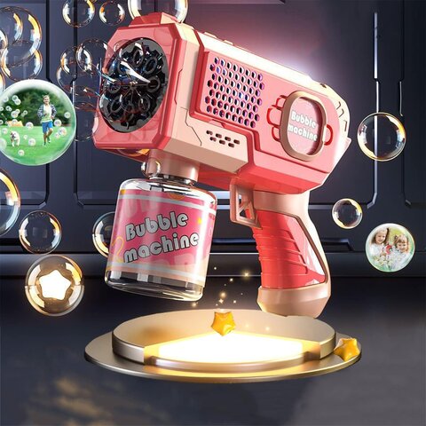 bubble gun pink ( not rental)