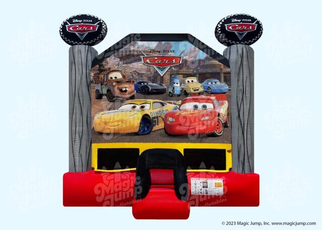 Cars Movie Lightning McQueen Bounce House DRY