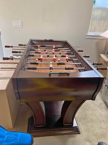 Foosball table