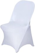 Chair Linen Cover Spandex white (rent)