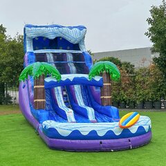Surf Slide Double Lane 17ft DRY