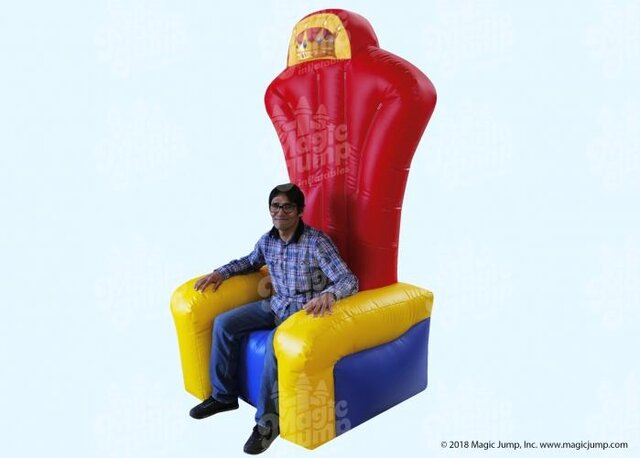 Rental King/Queen Throne Chair- must call the store to schedule and confirm  this rental