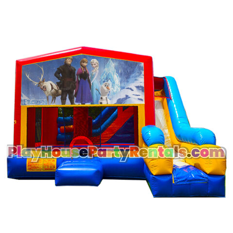 Frozen 7N1 Inflatable Combo Fun Jump