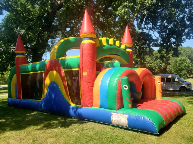 35ft Rainbow Obstacle Course