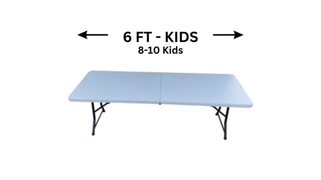 6ft Kids Table