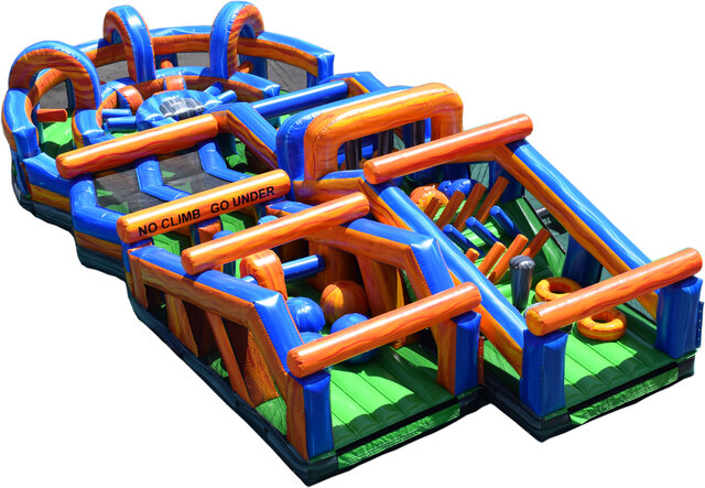90ft Mega Obstacle Curve 1-2-3
