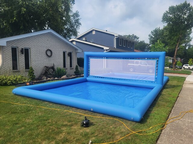 Inflatable Volleyball Pool