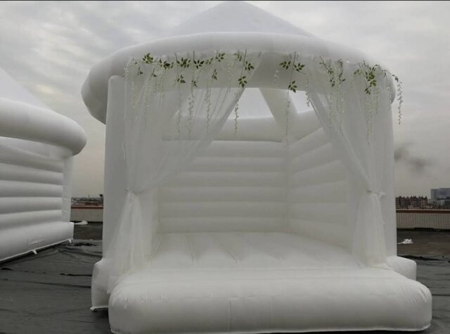 White Wedding Bounce House