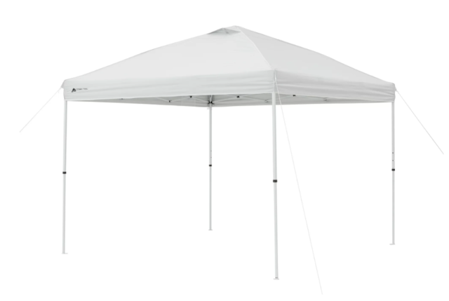 White 10 x 10 Popup Tent