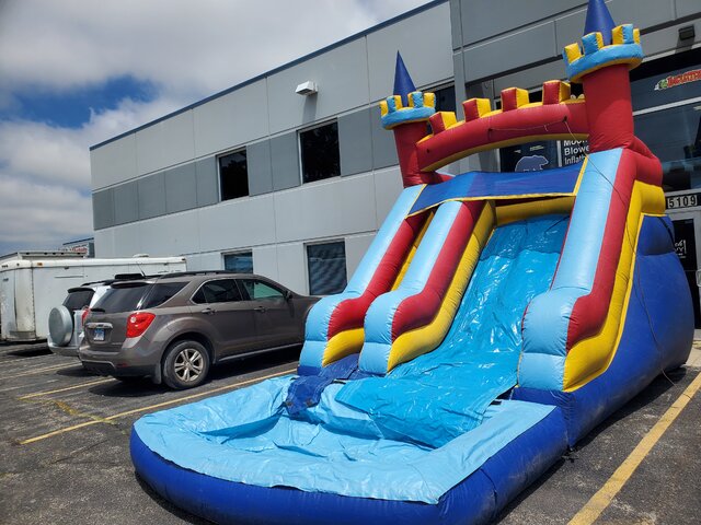 Castle Slide w/Ball Pit