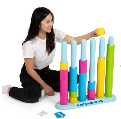 Giant Color Stacking Game
