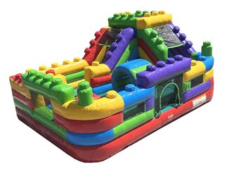 Lego Blocks Inflatable Playground