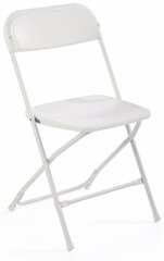 White Plastic Folding Chairs 