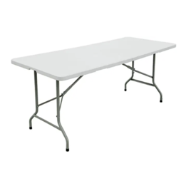 6 ft. White Table