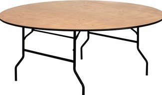 6FT Round Table - SEATS 10