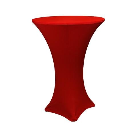 Bistro Tablecloth Fitted Apple Red