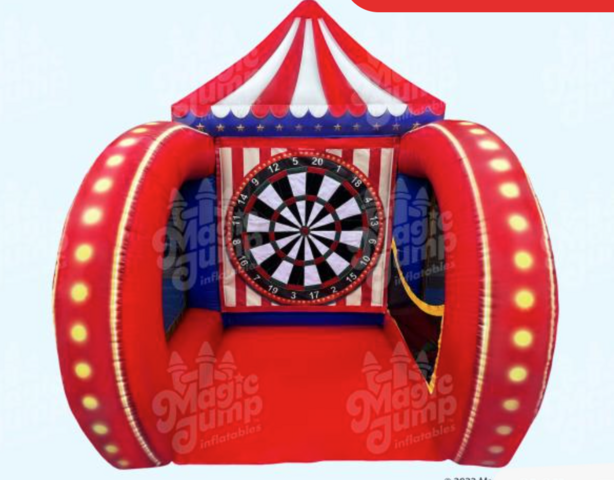 Inflatable Dart Throwing 
