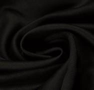 90" Round Black Tablecloth
