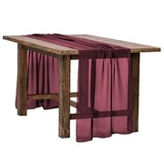 Chiffon Mulberry Table Runner