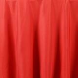 108" Round Red Tablecloth