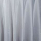 108" Round Silver Tablecloth