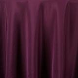 90x132" Banquet Eggplant Tablecloth