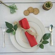 Holiday Red Napkins