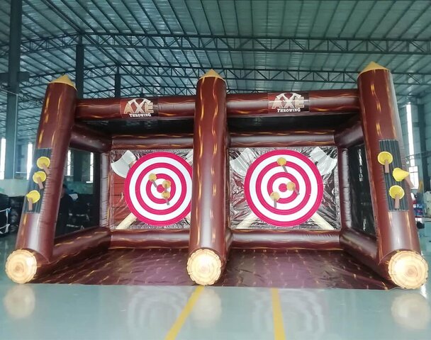 Double Axe Throw Inflatable Game Rentals