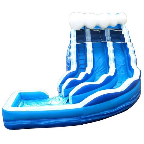 19ft. Blue Wave Water Slide Rental Alvarado Tx