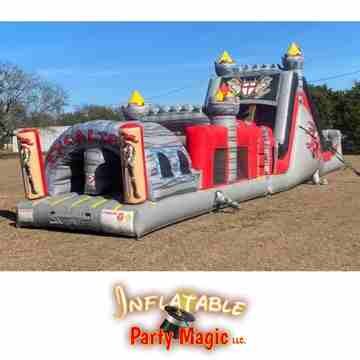 52 Excalibur Obstacle Course Inflatable Rental