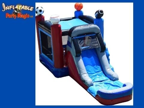 Extreme Sports Jump House and Slide Rental in Fort Worth