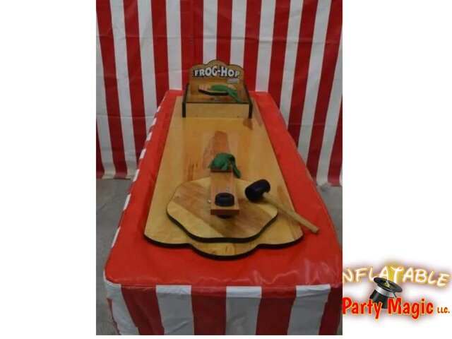 Frog Hop Carnival Game to rent for events