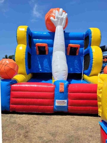 Full Court Press Inflatable Basketball Game