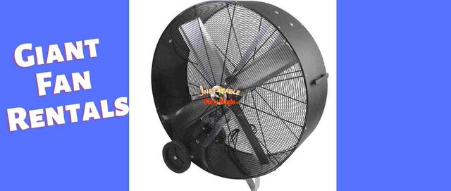 Giant Fan Rentals