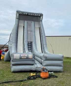 Giant Inflatable Slide to Rent called the Cliffhanger
