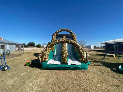 Camo Obstacle Course Rental Fort Worth, Texas
