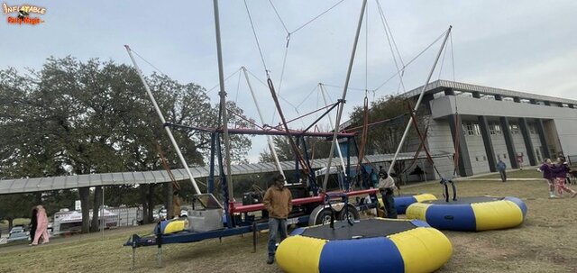 Inflatable Party Magic euro bungee trampoline rental serving Cleburne TX