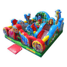 Animal Kingdom Toddler Bounce House Combo Rental