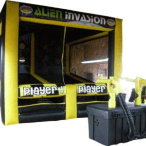Alien Invasion Cannon Ball Air Blaster Game Rental Cleburne, Texas