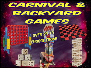 Backyard and Party Game Rentals for Corporate Parties