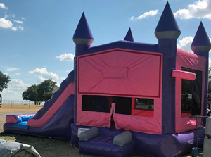 Purple Passion Water Bounce Rental by Inflatable Party Magic LLC Cleburne, Tx.
