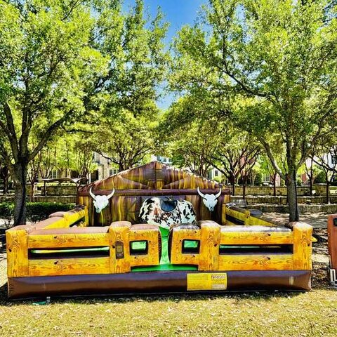 Mechanical bull available to rent for Burleson, TX events
