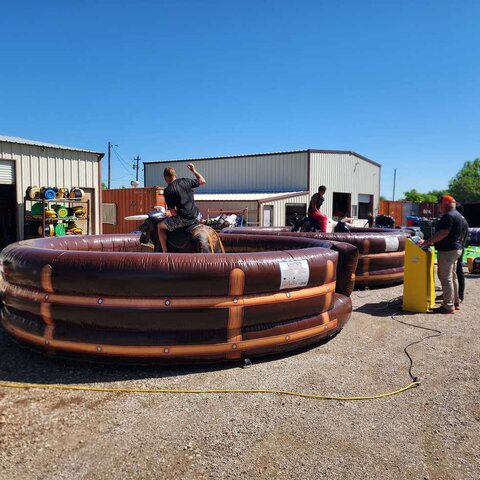 Mechanical bull rental serving Aledo and Parker County