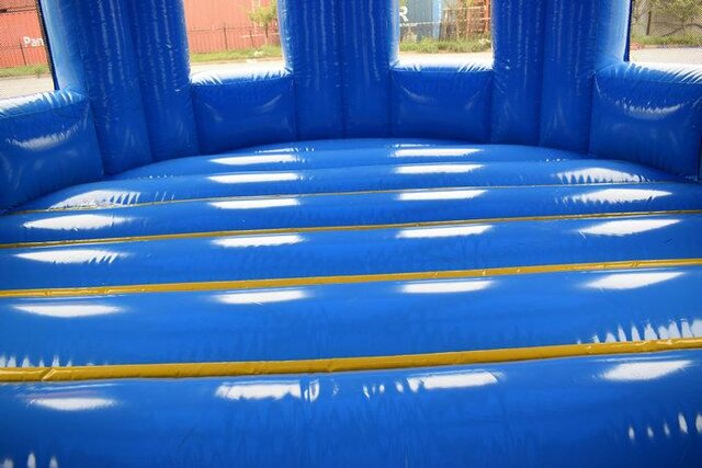 Tea Party Bounce House Rental DFW Texas full inside view